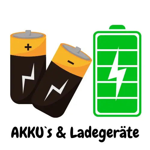 Akkus und Ladegeräte