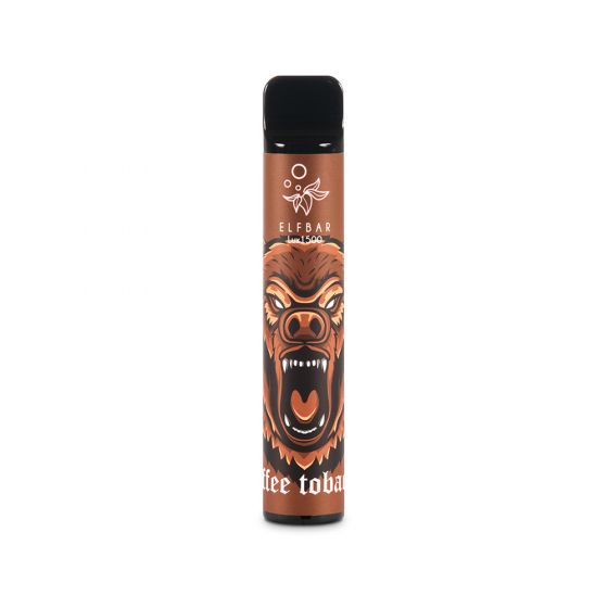 elf bar lux coffee tobacco 1500 puffs 20mg nikotin