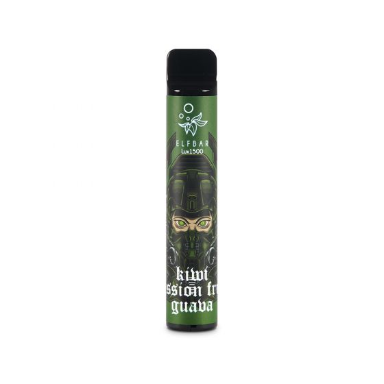 elf bar lux kiwi passion fruit guava 1500 puffs 20mg nikotin