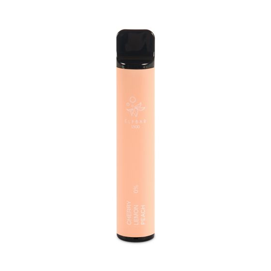 elf bar 1500 puffs vape cherry lemon peach ohne nikotin
