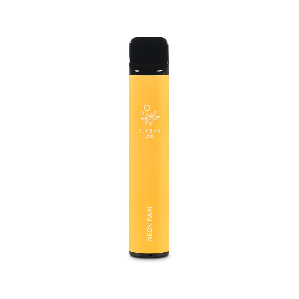 elf bar vape neon rain 1500 puffs 20mg nikotinelon