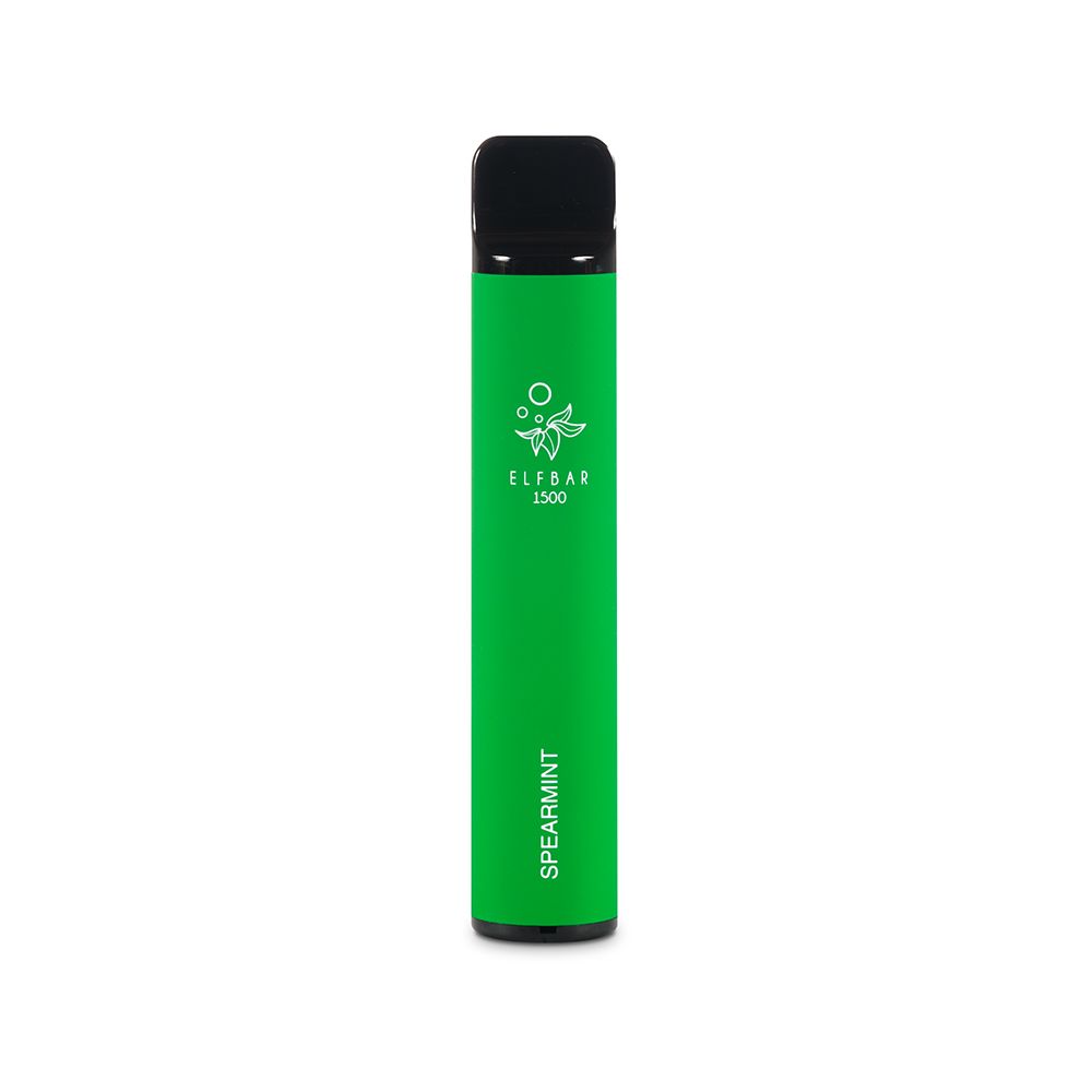 elf bar vape spearmint 1500 puffs 20mg nikotinelon