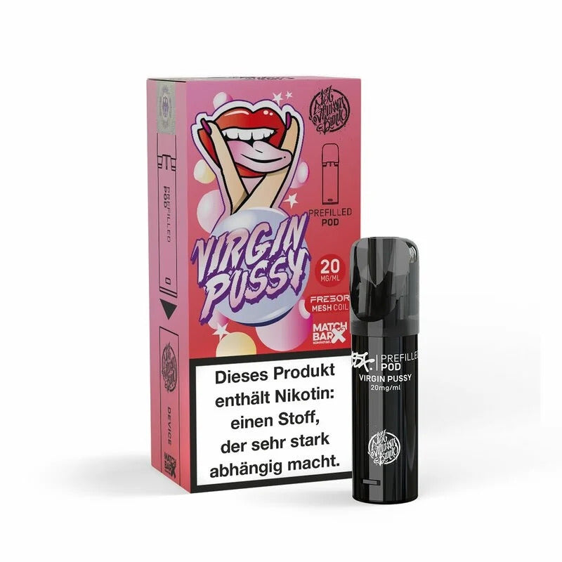 e-liquid pod 187 strassenbande mit 20mg nikotin virgin pussy
