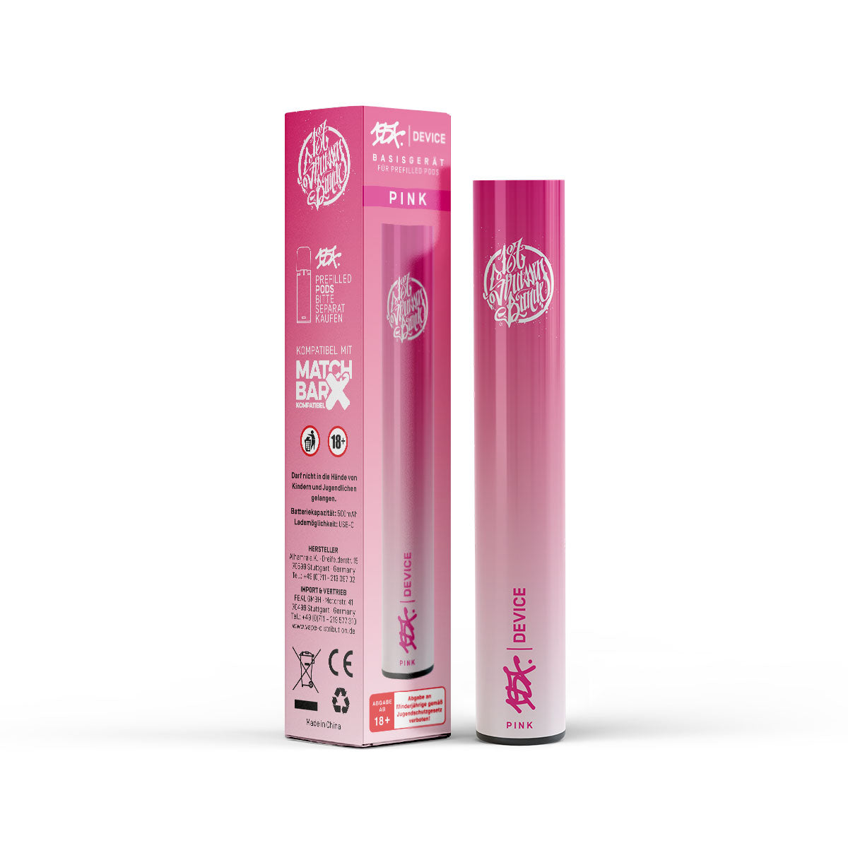 akku batterie ohne pod 187 strassenbande pink