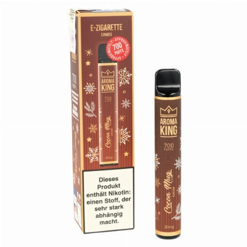 aroma king vape cocoa mug 700 puffs ohne nikotin