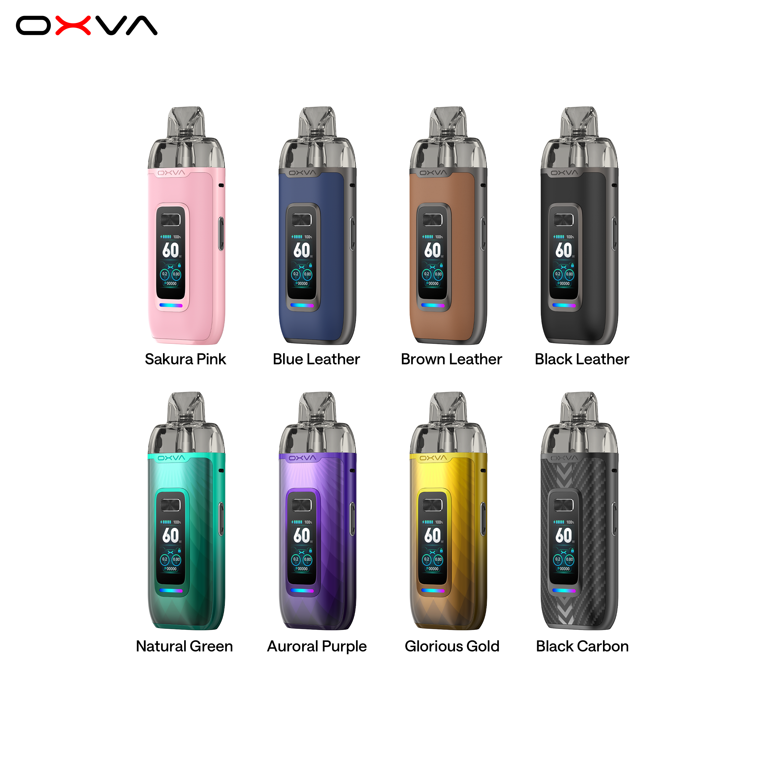 e-zigarette oxva vprime alle farben