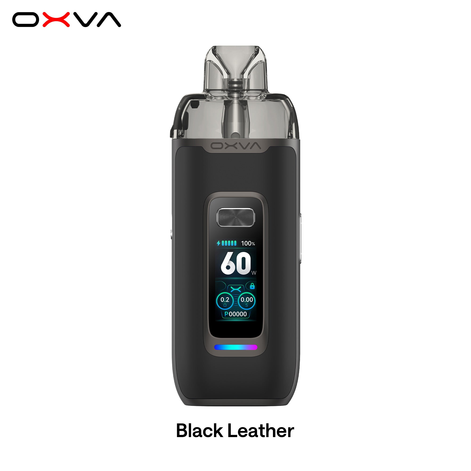 e-zigarette oxva vprime schwarz leder