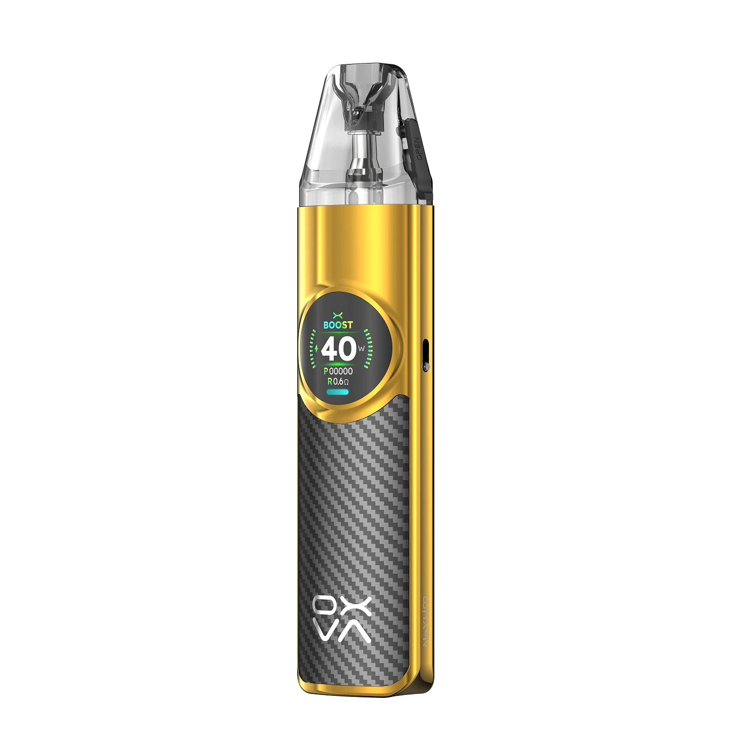 e-zigarette oxva nexlim podystem set in gold schwarz