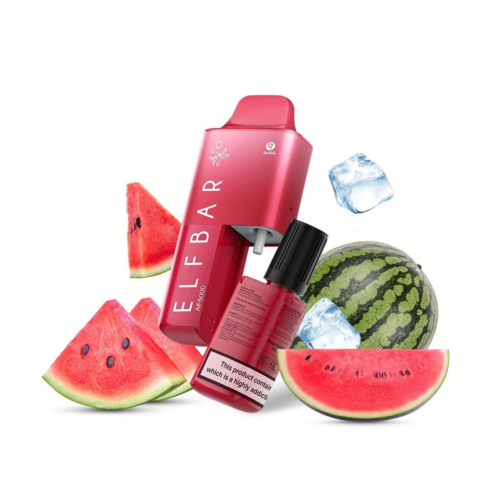 elf bar vape af5000 puffs watermelon ice mit 20mg nikotin