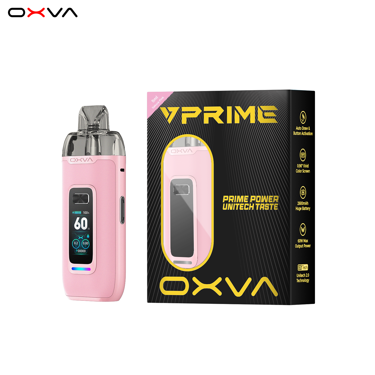 e-zigarette oxva vprime sakura pink set