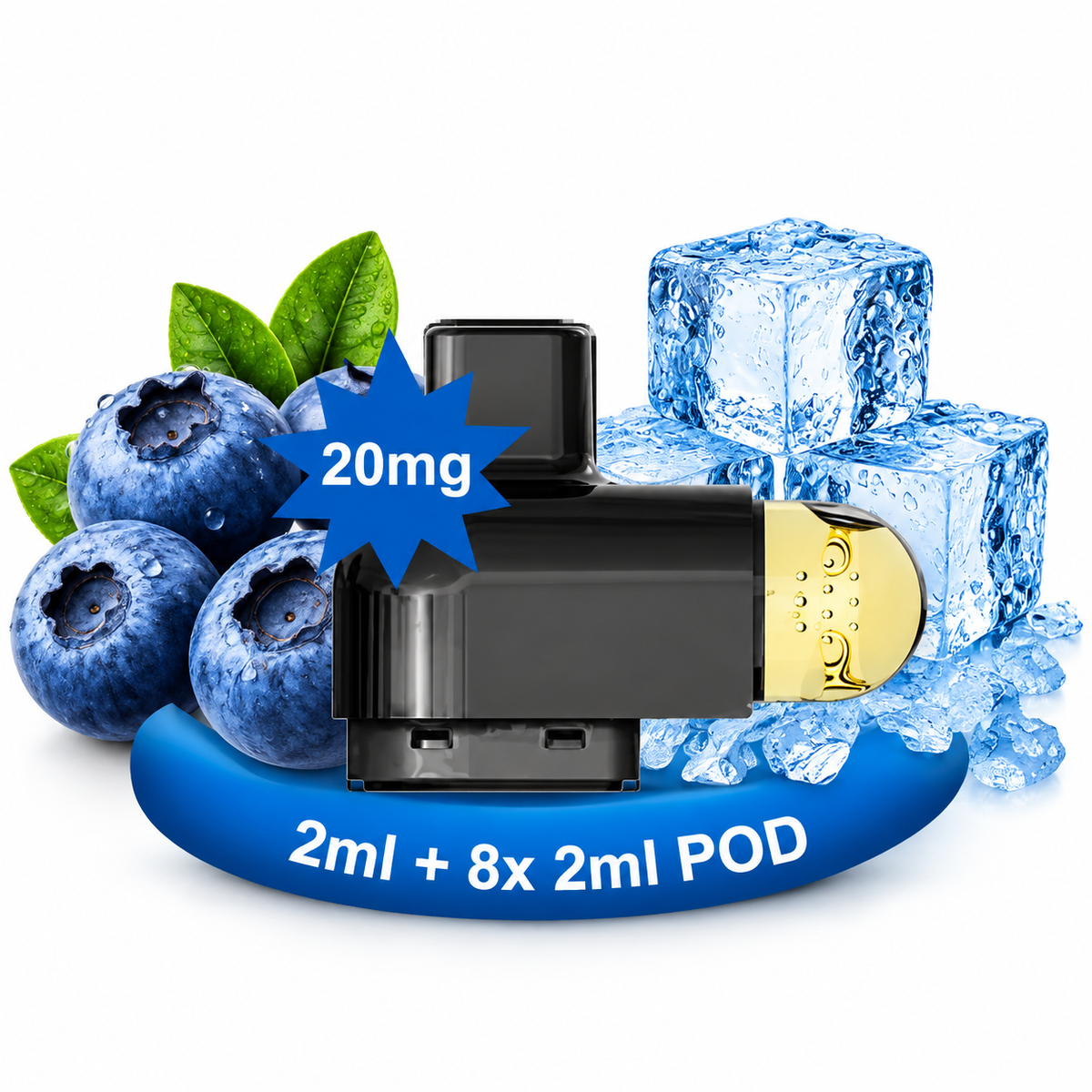 vaal epack pod blueberry ice mit 20 mg nikotin