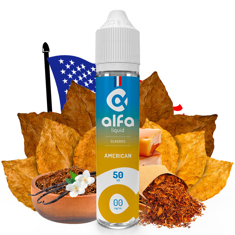 alfa e-liquid american classic 50ml ohne nikotin