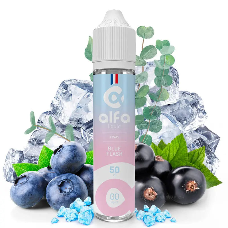 alfa e-liquid blue flash 50ml ohne nikotin