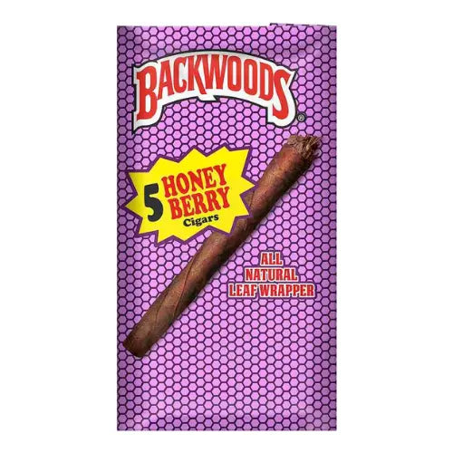 BACKWOODS blunts honey berry blunt wrap mit honig beeren aroma papiere fuer rolls