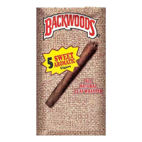 BACKWOODS blunts sweet aromatic blunt wrap mit suess aromatischem aroma papiere fuer rolls