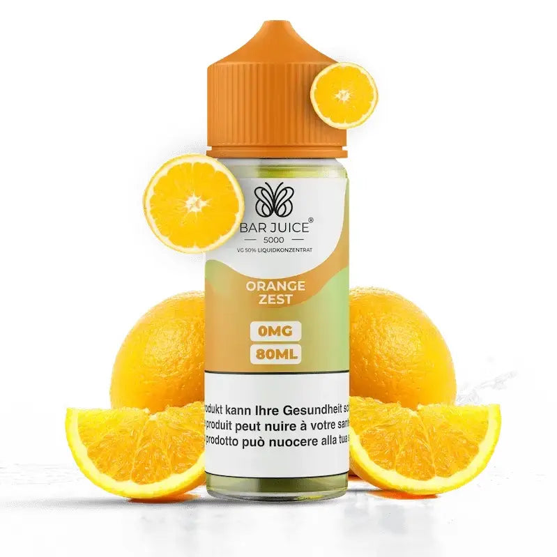 Bar Juice E-Liquid 80ml - Orange Zest 0mg