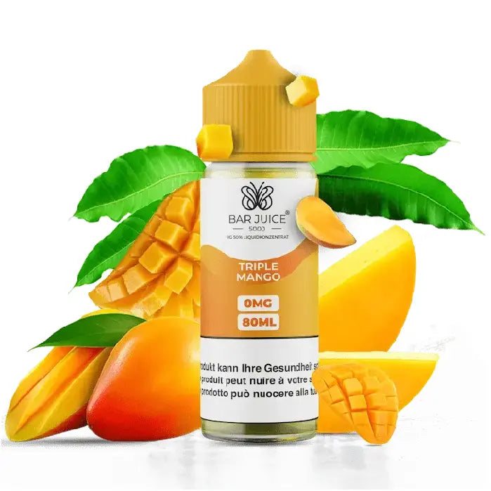 Bar Juice E-Liquid 80ml - Triple Mango 0mg