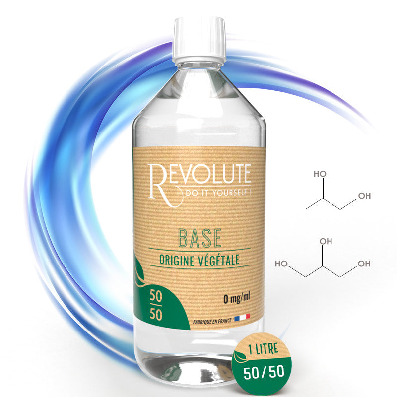 base revolute 50pg 50vg vegetal 1 liter