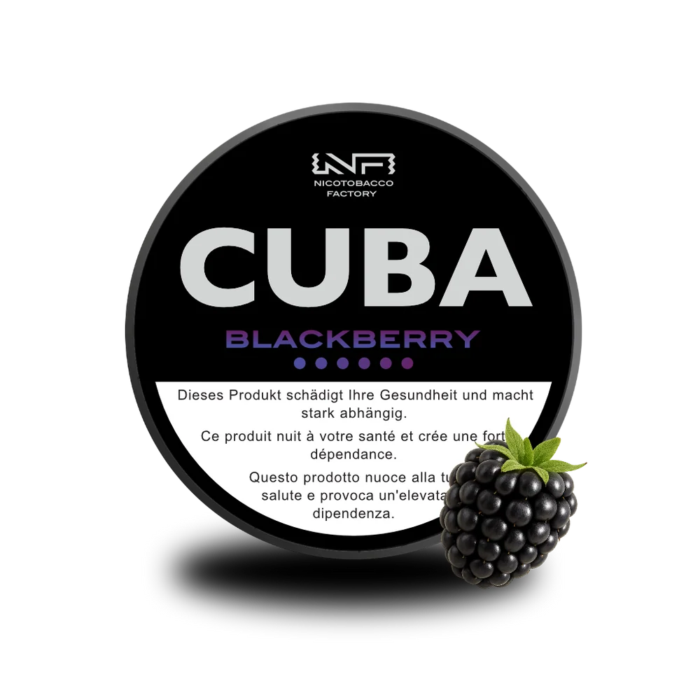 Cuba Snus Black - Blackberry