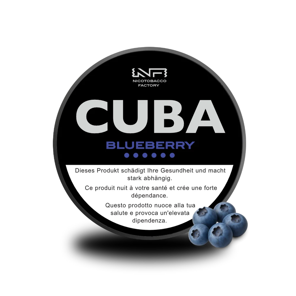 Cuba Snus Black - Blueberry
