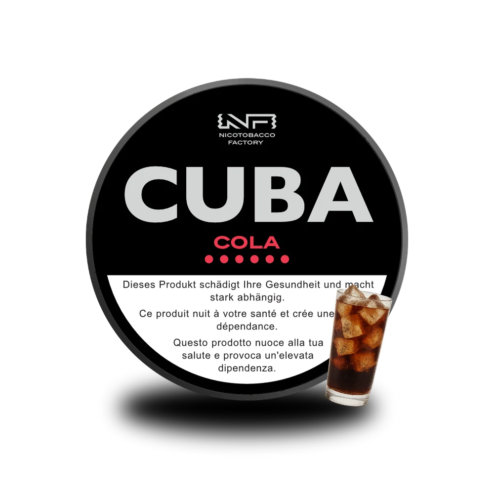 Cuba Snus Black - Cola
