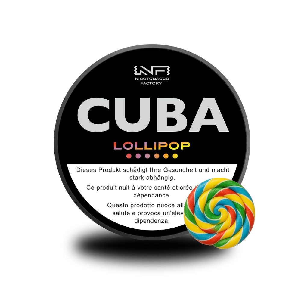 Cuba Snus Black - Lollipop