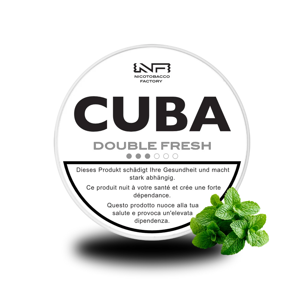 Cuba Snus White - Double Fresh