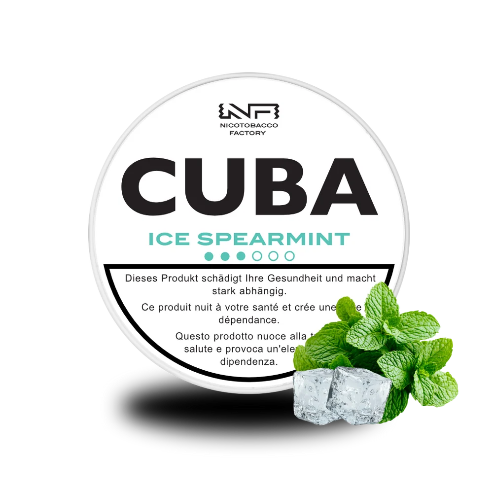Cuba Snus White - Ice Spearmint