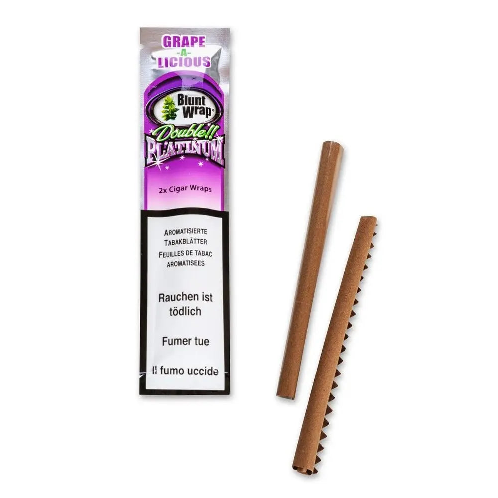 DOUBLE Platinum Blunt Wrap Grape