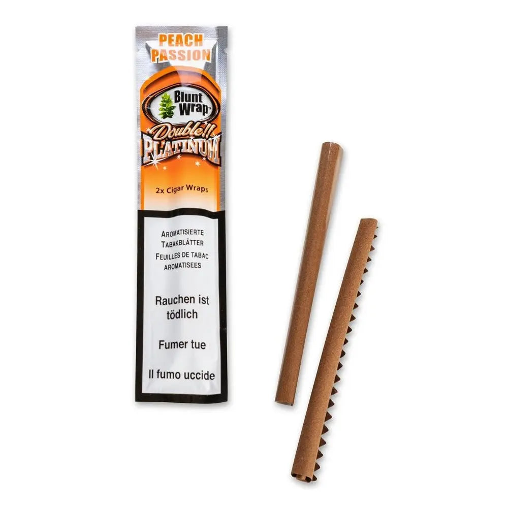Double Platinum Blunt Wrap Peach Passion