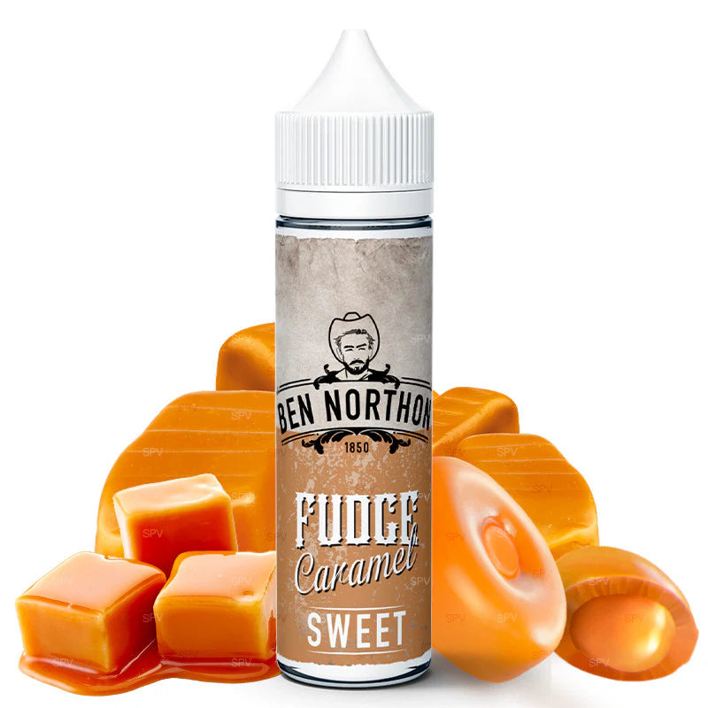 e-liquid ben northon fudge caramel 50ml ohne nikotin