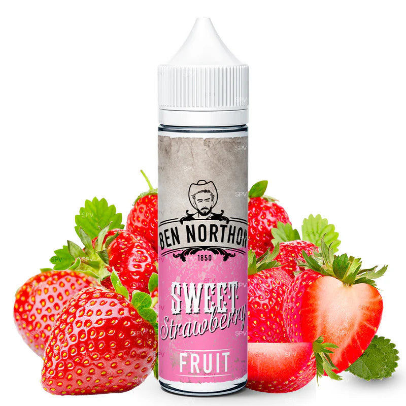 e-liquid ben northon sweet strawberry 50ml ohne nikotin