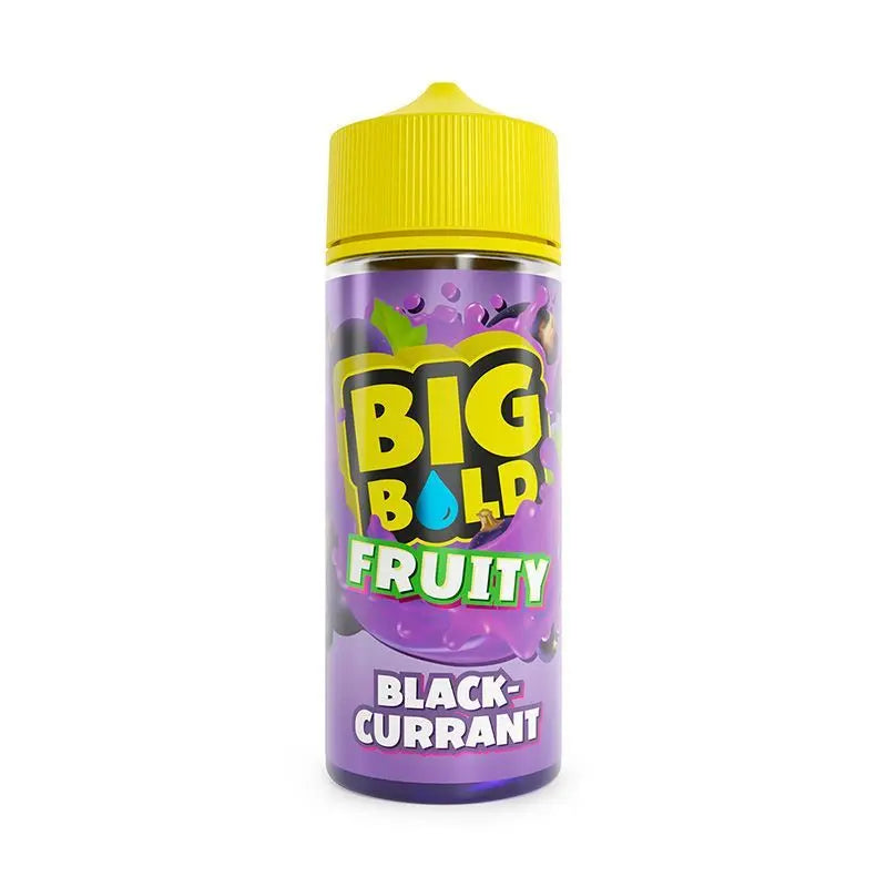 e-liquid big bold fruity 100ml ohne nikotin black currant