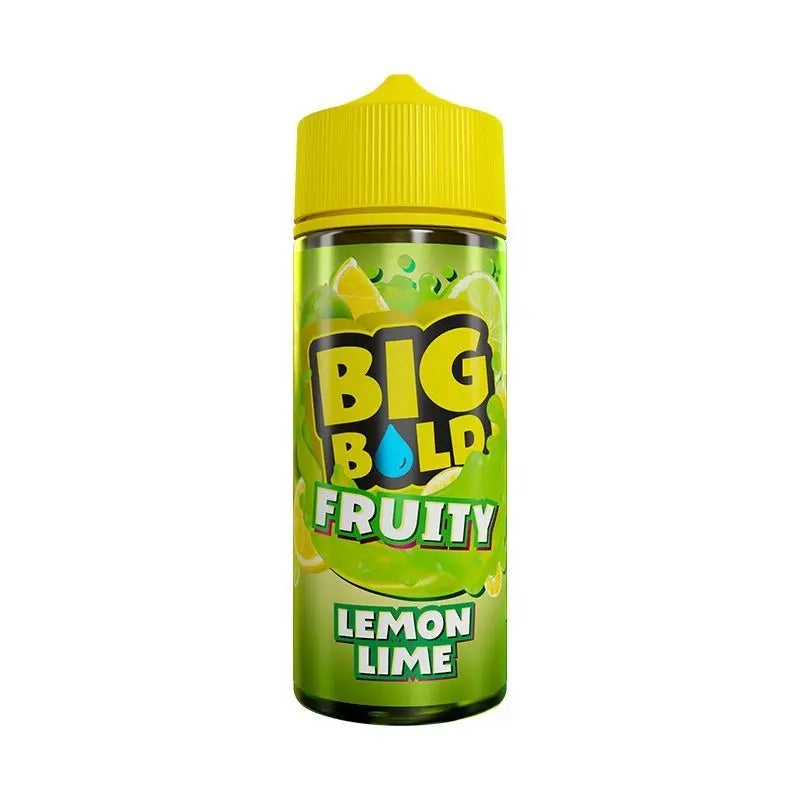 e-liquid big bold fruity 100ml ohne nikotin lemon lime
