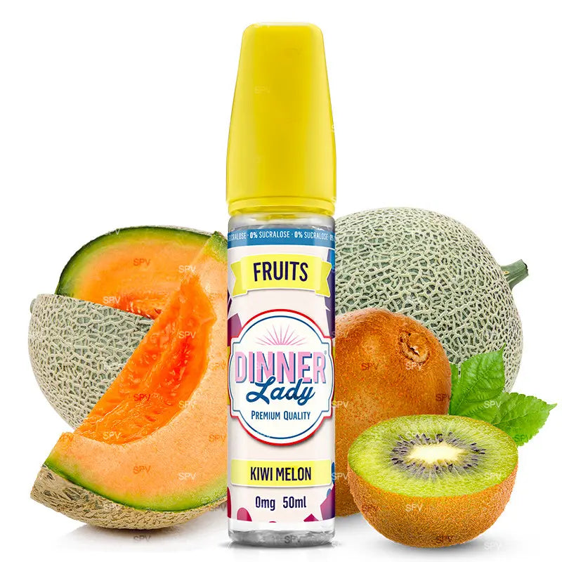E-Liquid Dinner Lady 50ml - Kiwi Melon 0mg