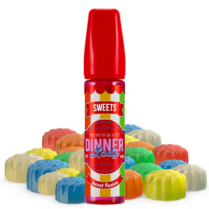 dinner lady sweet fusion e-liquid. 50ml ohne nikotin