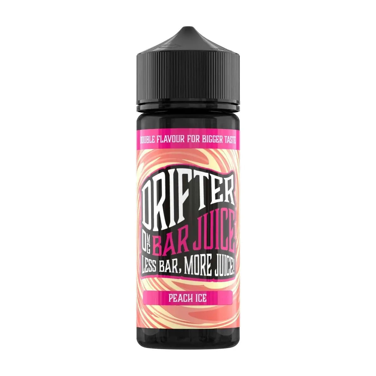 DRIFTER bar juice peach ice 100ml e liquid ohne nikotin saftiger pfirsich mit eisiger frischnote