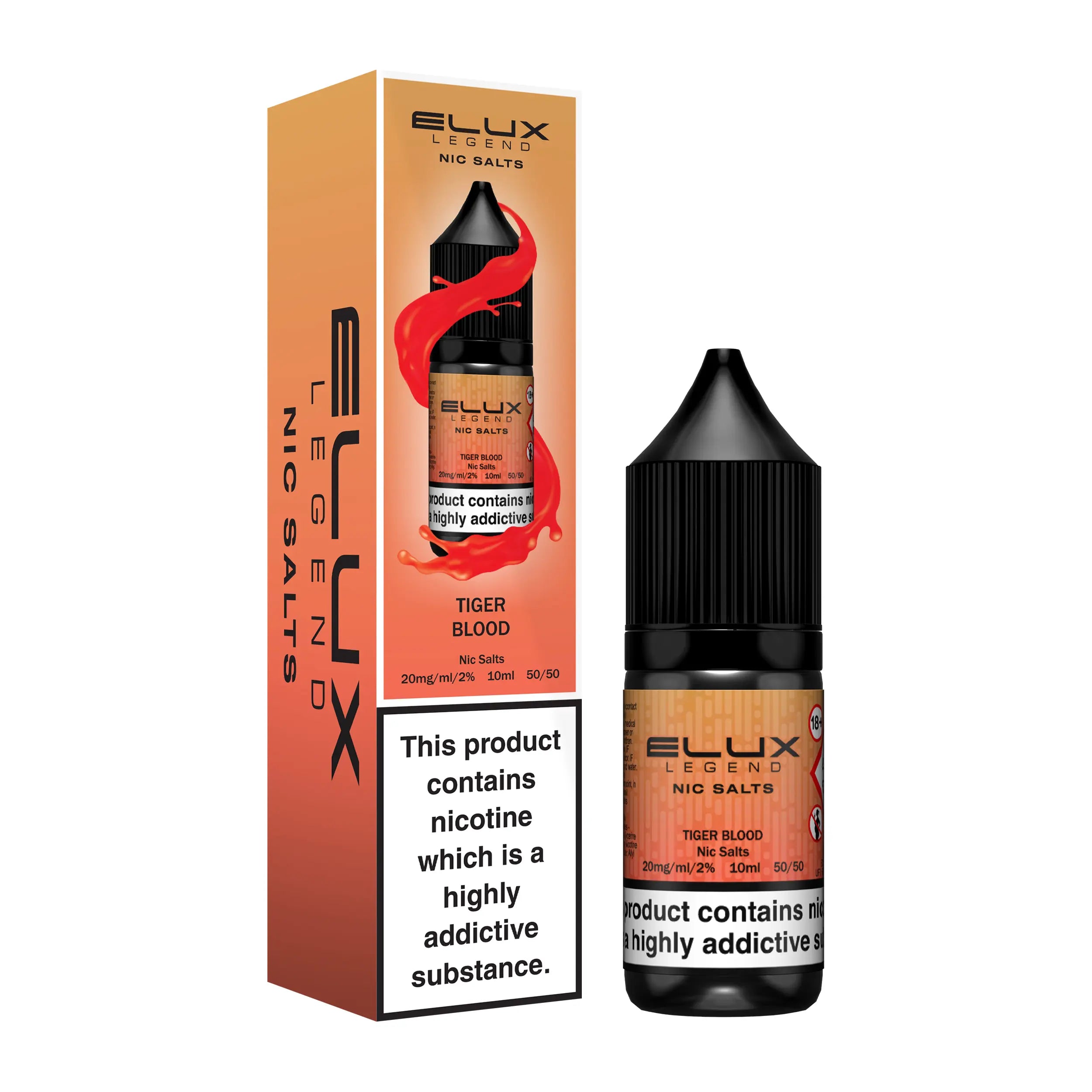 e-liquid elux 10ml tiger blood 20mg nikotin