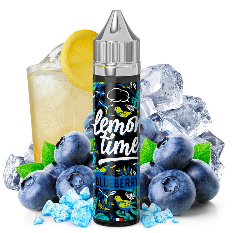 e-liquid lemon time blueberry shortfill 50ml ohne nikotin