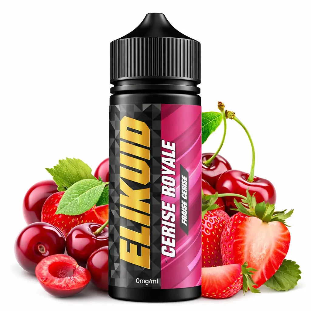 E-Liquid ELIKUID 100ml - Cerise Royale 0mg