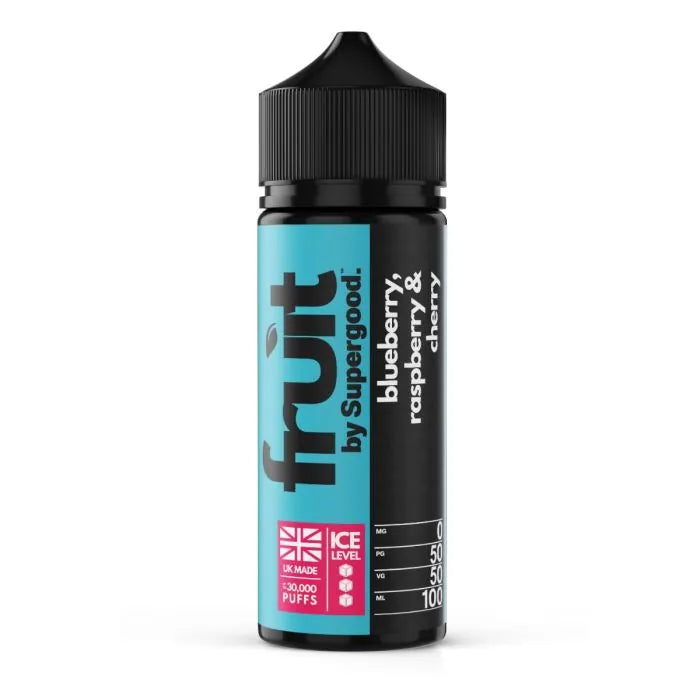 E-Liquid Fruit by Supergood - Blue Raspberry Cherry 0mg