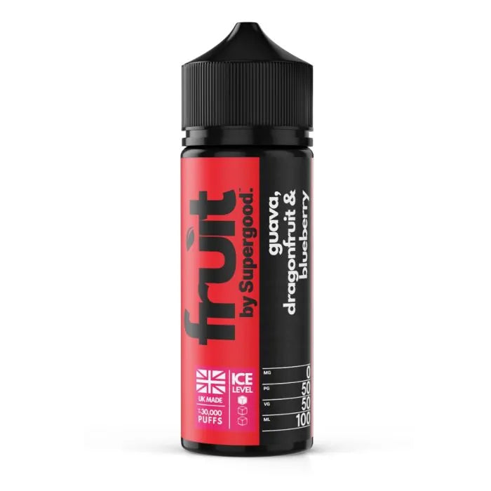 E-Liquid Fruit by Supergood - Guava Dragonfruit Blueberry 0mg