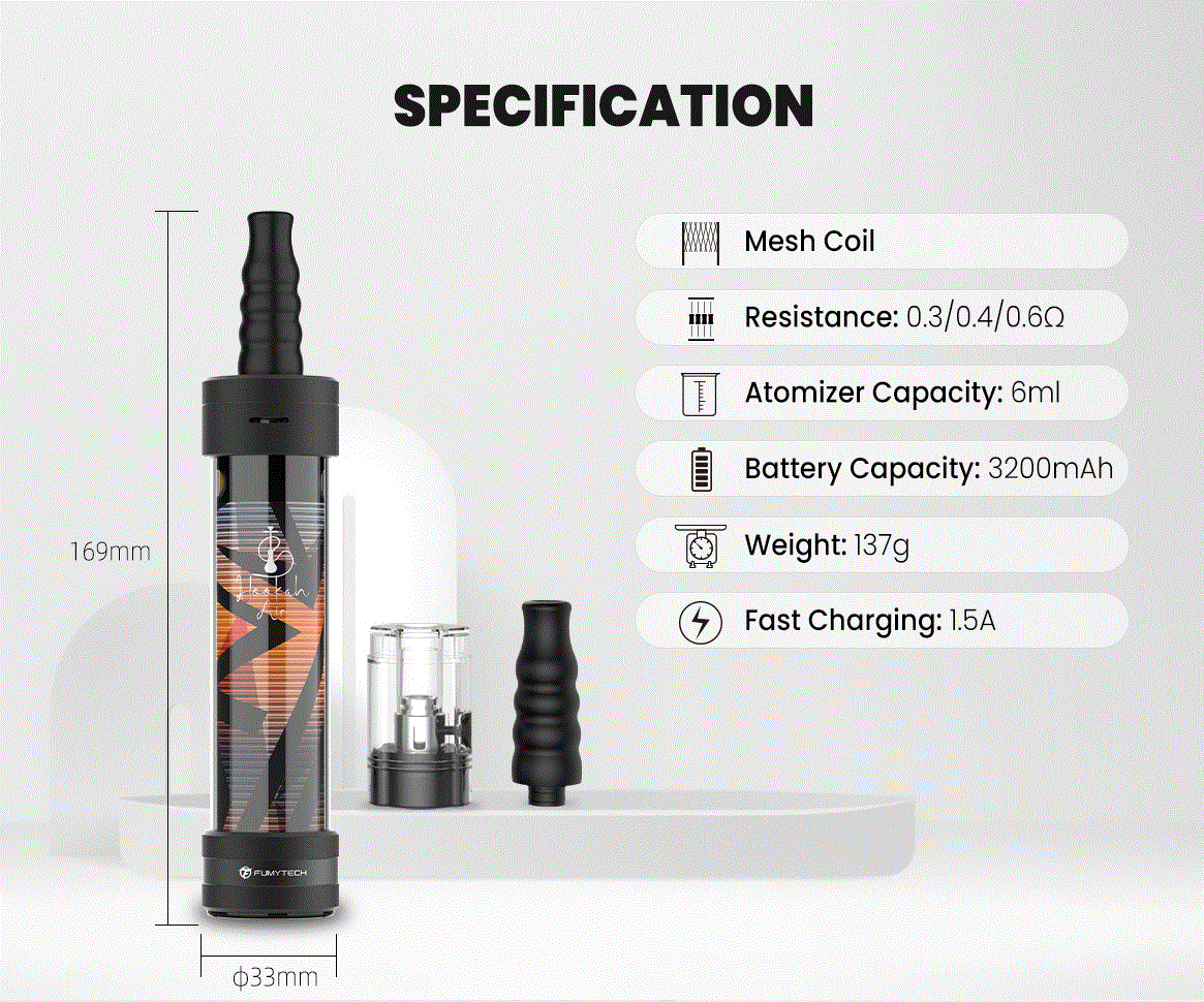 E-Shisha Stick Fumytech - 6ml