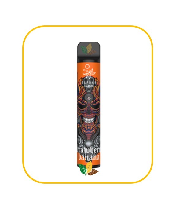 elf bar lux strawberry banana 1500 puffs 20mg nikotin