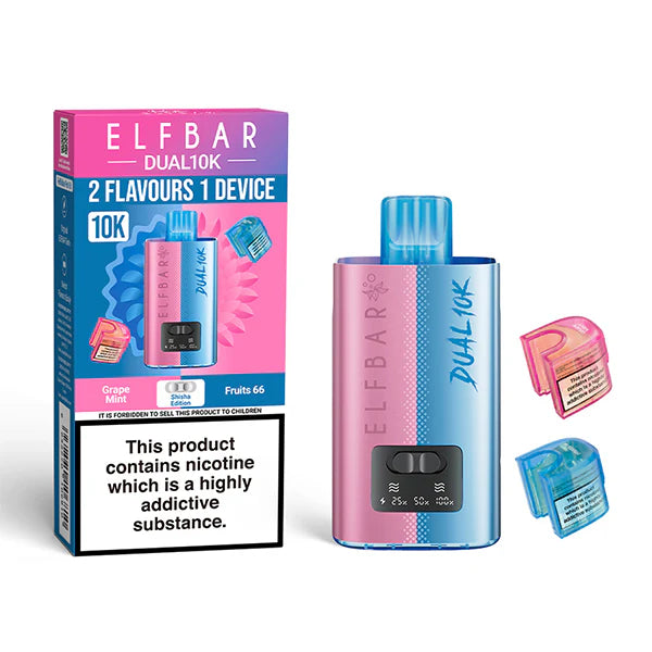 elfbar dual 10k starterset shisha edition 20mg nikotin