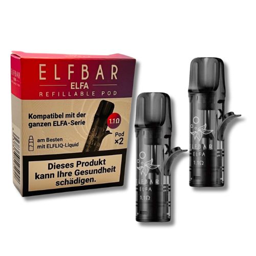 elfbar elfa pro pods zum auffüllen mit liquid