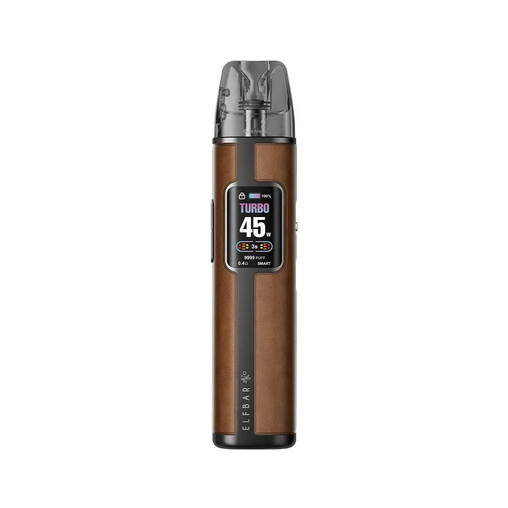 elfbar elfx pro e-zigarette braun