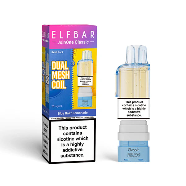 ELFBAR join one 15 classic pod blue razz lemonade