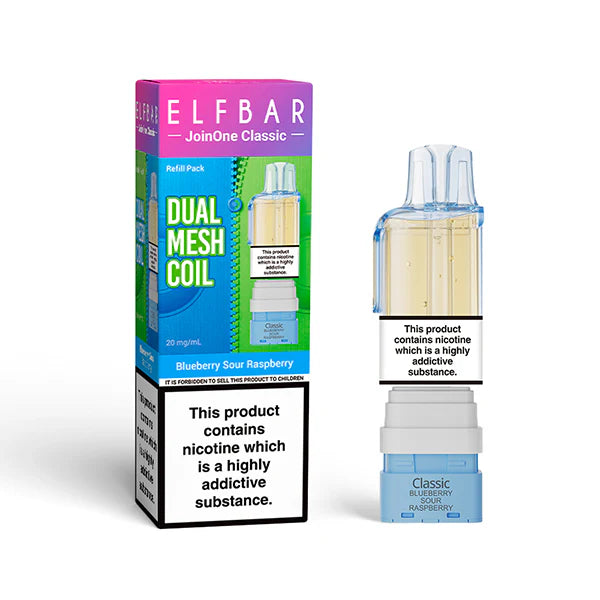 ELFBAR join one 15 classic pod blueberry sour raspberry