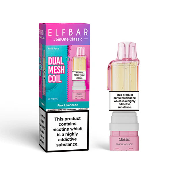 Elfbar Join One 15 Classic Pod - Pink Lemonade 20mg